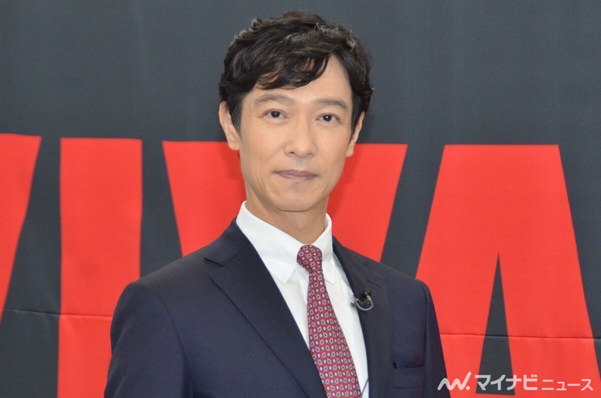 日曜劇場『VIVANT』続編の合同取材会に出席した堺雅人