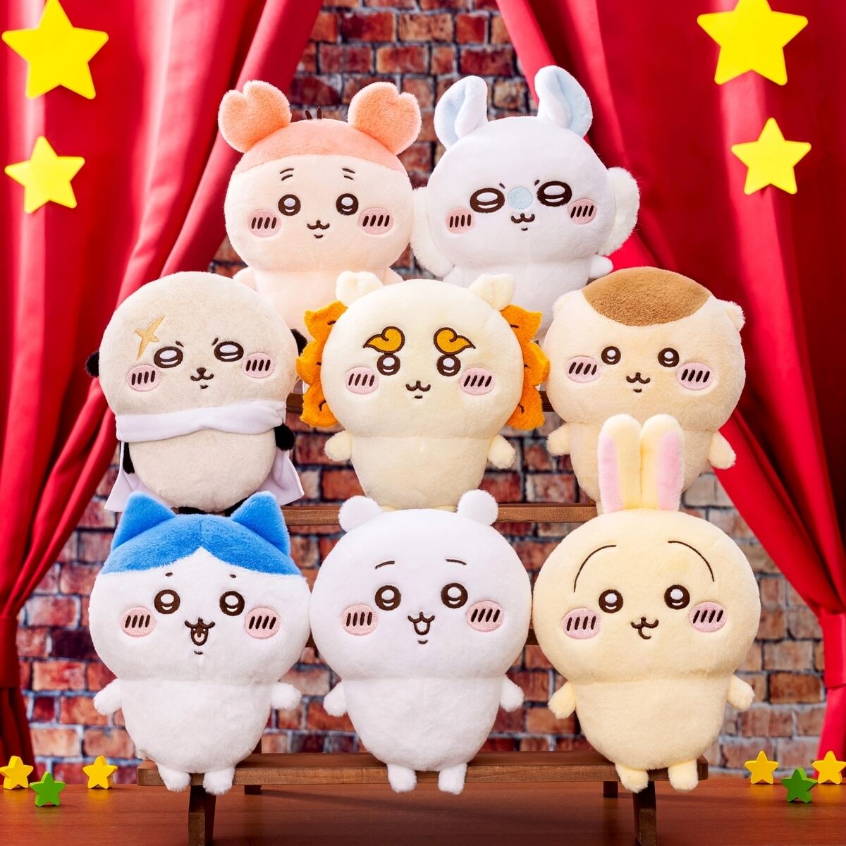 ちいかわパーク「ぷわころぬいぐるみS」
