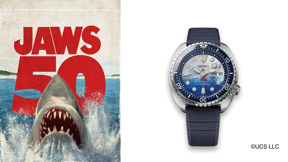＜セイコー プロスペックス＞JAWS 50周年記念 限定モデル SBDY137
