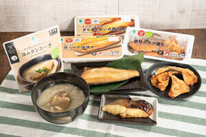 ファミマから規格外や端材を使用した「コムタンスープ」「銀鮭のカマ焼き」などサステナブルな4商品