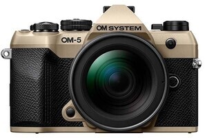 OMデジタル、アウトドア志向のミラーレスカメラ「OM-5 Mark II」　新色のサンドベージュを追加