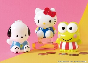 【レトロかわいい】ガシャポンに「サンリオキャラクターズ ミニ貯金箱」登場 – 90mmカプセルシリーズ