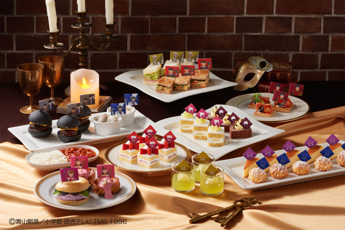 「『ホテルニューオータニ』×『名探偵コナン』SUPER SWEETS BUFFET」コラボメニュー