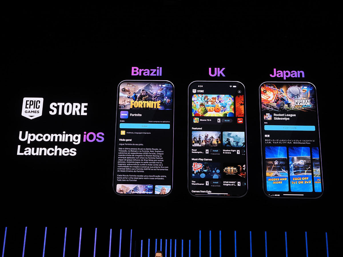 ブラジル／イギリス／日本でiOS版のEpic Games Storeが解禁