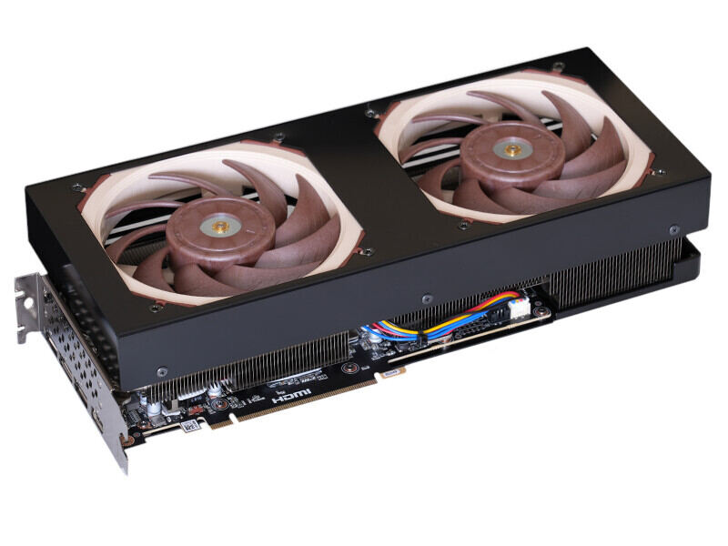 「Silent Master Graphics」シリーズのグラフィックスカード。画像はGPUにGeForce RTX 5070 Tiを搭載する「Silent Master Graphics RTX5070Ti 16GB」