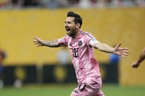 ポルト戦で決勝ゴールを奪ったメッシ [写真]＝Anadolu via Getty Images