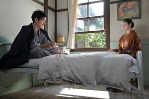 『あんぱん』第61回　のぶの話を聞いていた次郎が、ふと日記のノートに…