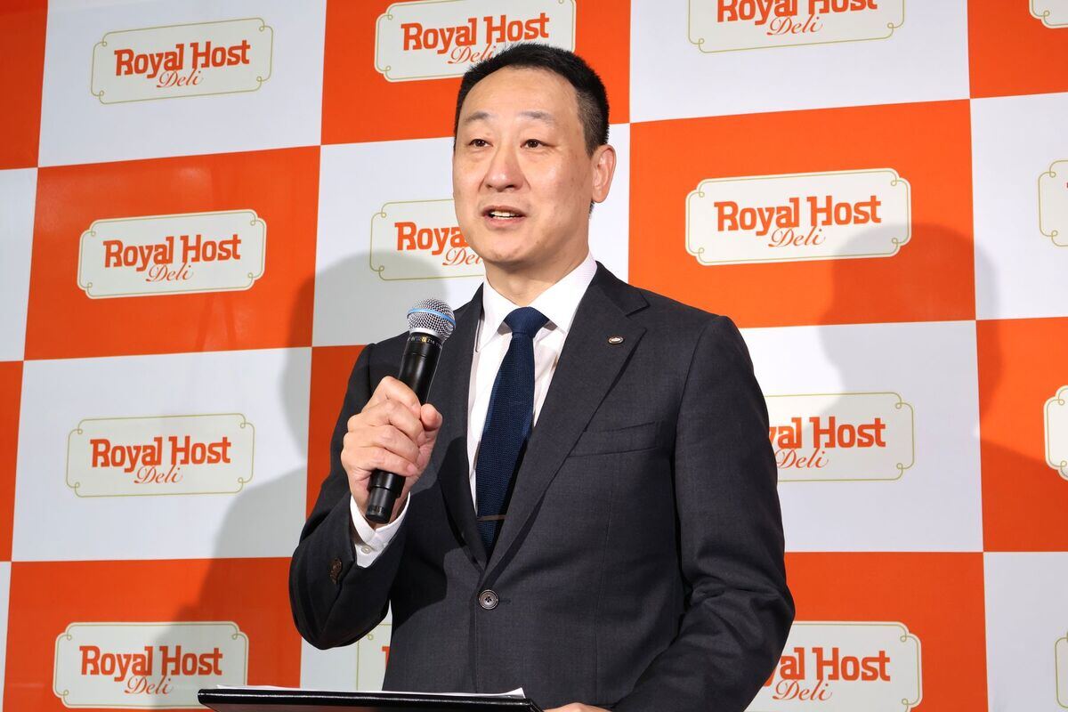 ロイヤルフードサービス株式会社代表取締役社長川勝邦弘氏