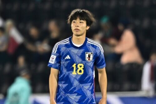 ブレンビー加入が発表された内野航太郎 [写真]=Getty Images