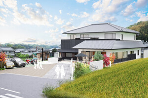 石舞台古墳を望むレストラン併設型の宿泊施設が2025年7月オープン