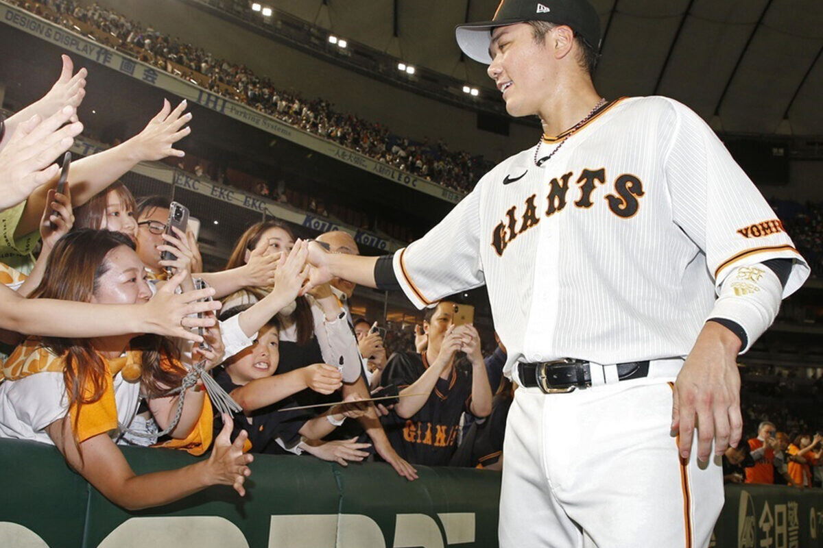 巨人・坂本勇人 (C) Kyodo News