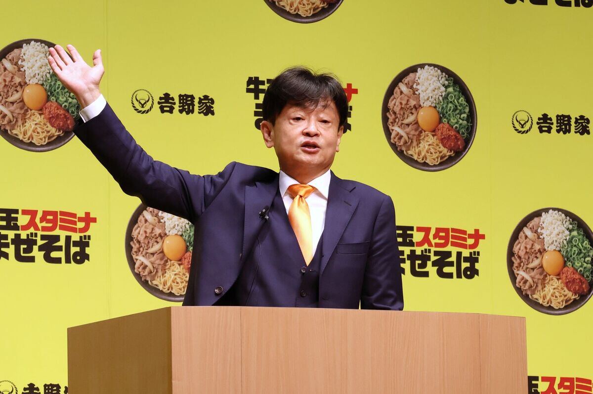  株式会社吉野家 代表取締役社長 成瀨哲也氏