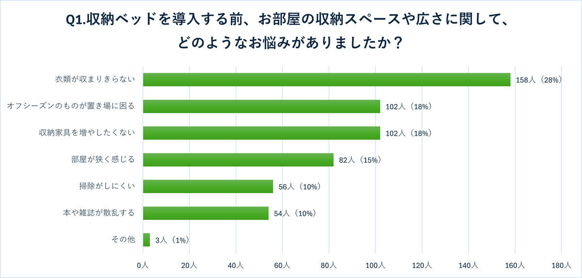 収納ベッドを導入する前の悩み