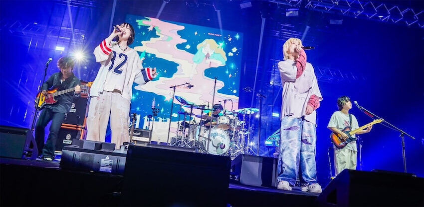 ねぐせ。、幕張メッセイベントホールでのライブ映像を七夕に公開