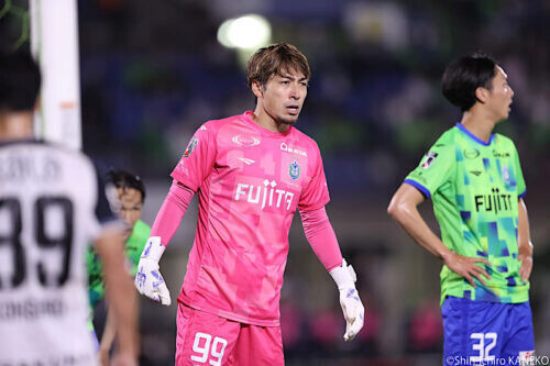 湘南ベルマーレは1日、GK上福元直人の負傷を報告 [写真]＝兼子愼一郎