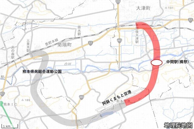熊本空港アクセス鉄道、敷地外の駅設置でも大丈夫? 早期実現に期待