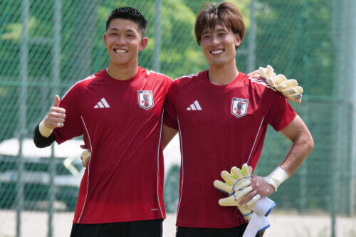 早川友基（左）と大迫敬介（右）
