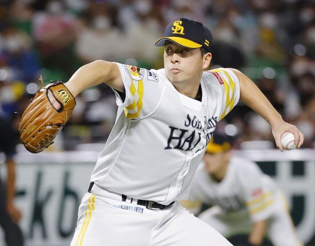 ソフトバンク・大関友久 (C) Kyodo News