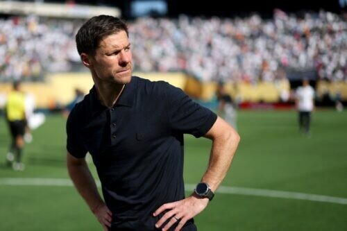 レアル・マドリードを率いるX・アロンソ監督 [写真]＝FIFA via Getty Images
