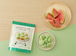 ローソン、夏らしい“すいか”のオリジナル菓子2種を販売