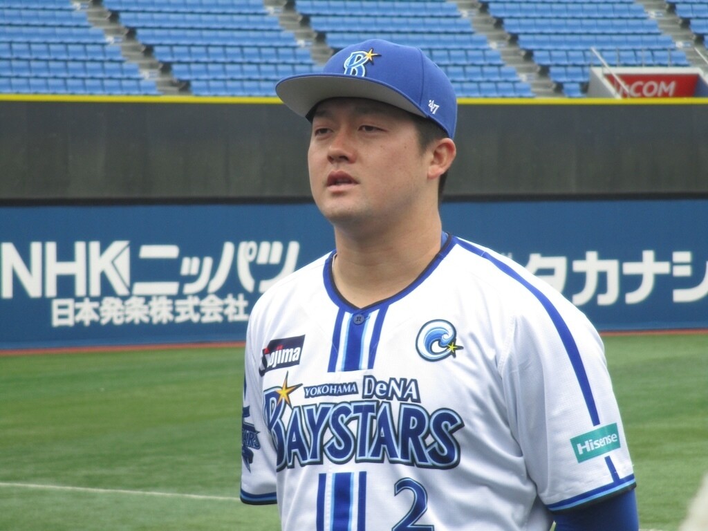 DeNAの牧秀悟（撮影＝萩原孝弘）