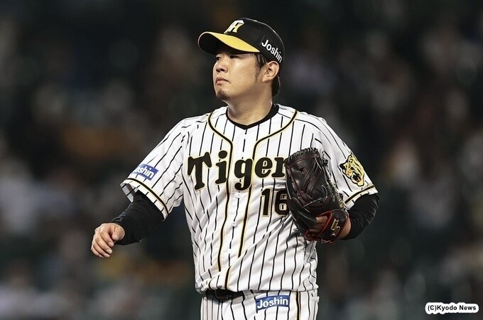 阪神・西勇輝 (C)Kyodo News