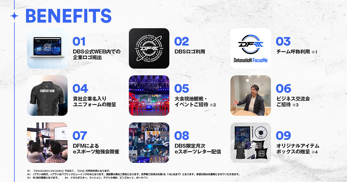 eスポーツチームDFM、企業向け革新的パートナーシッププラン「DFM BUSINESS SPACE」を発表！ブランド力でビジネスを加速