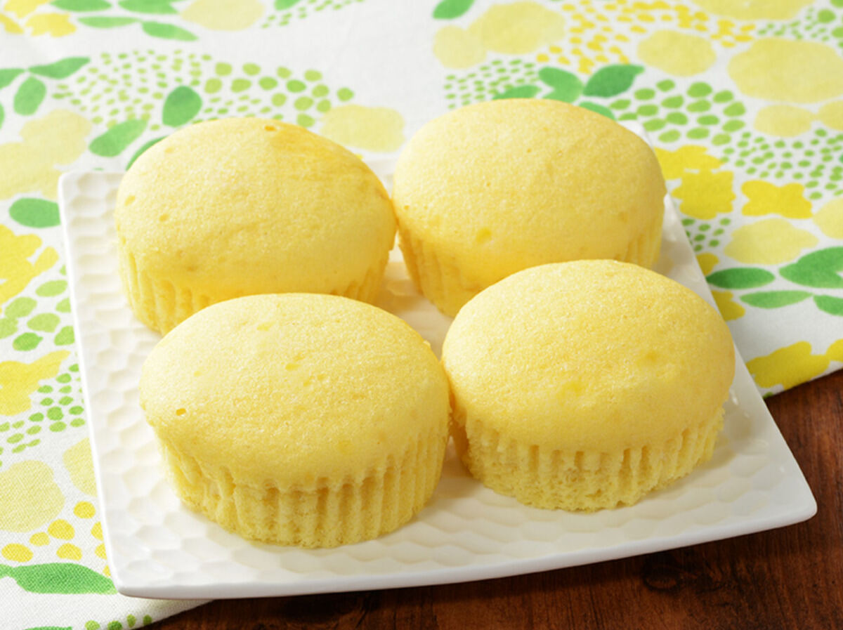 ローソン「レモン蒸しケーキ　4個入」