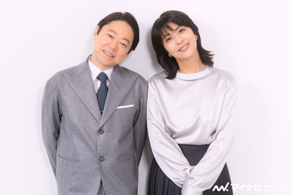 (左から)阿部サダヲ、松たか子　撮影:宮田浩史