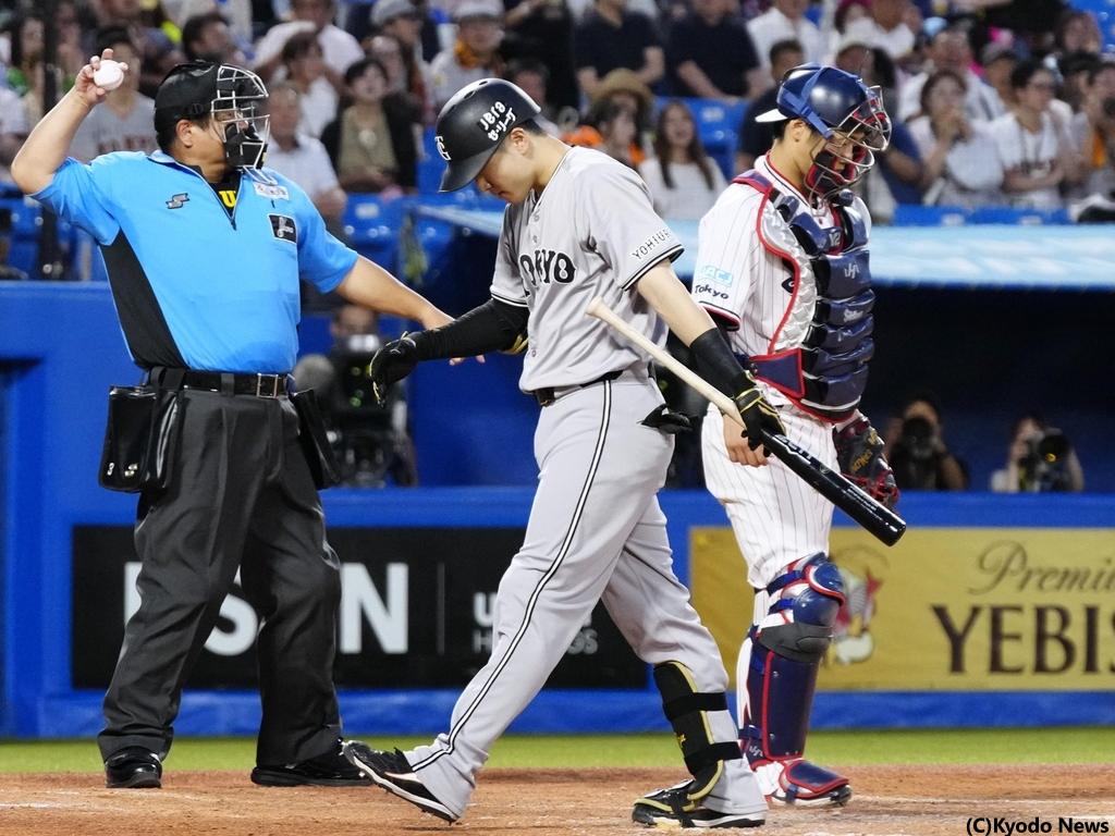 巨人・泉口友汰 (C)Kyodo News