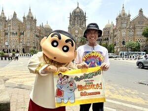 バイきんぐ小峠、インド初上陸　現地での『クレヨンしんちゃん』人気に驚き「すごいよあなた!」