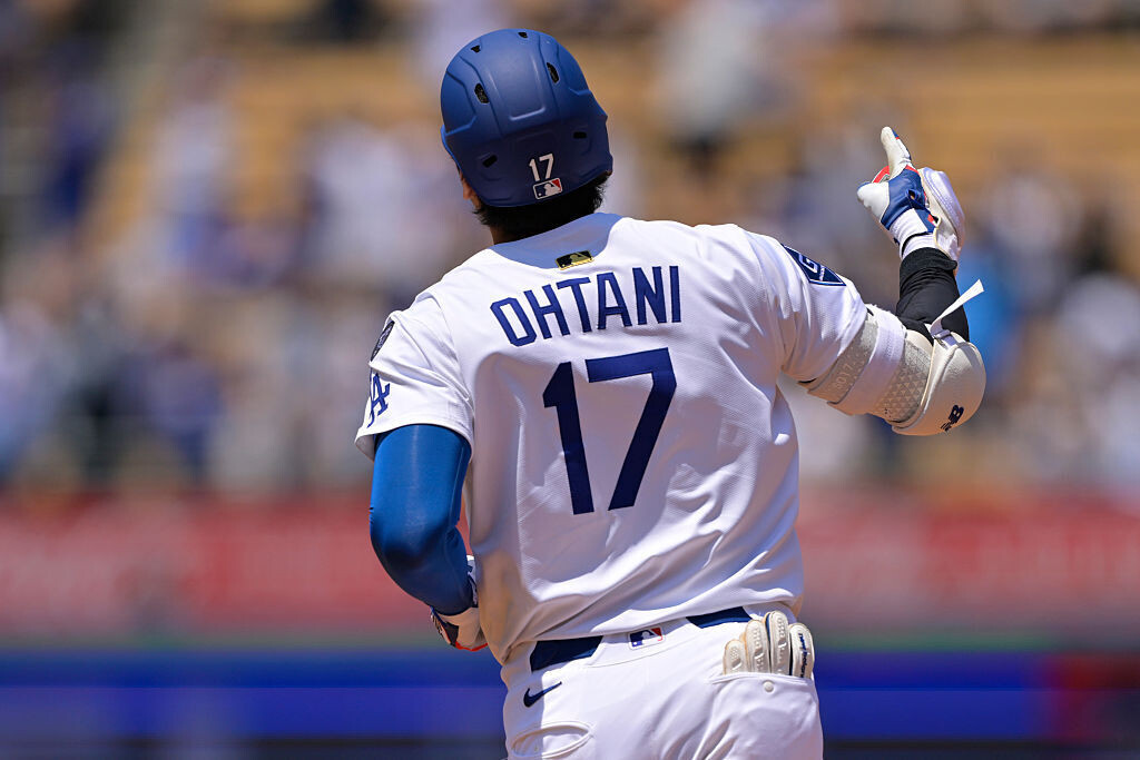 34号本塁打を放ったドジャース・大谷翔平（写真＝GettyImages）