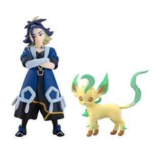 『ポケットモンスター』ポケモンスケールワールドにヒスイ地方の「セキ＆リーフィア」がセットで登場