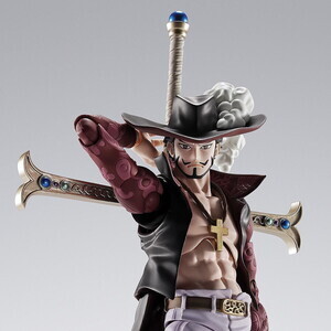 『ONE PIECE』より“鷹の目”ミホークがS.H.Figuartsに登場 - ボーナスパーツとしてルフィとゾロの交換用表情パーツが付属