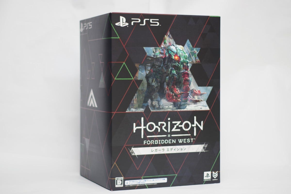 Horizon Forbidden West』の超豪華版「レガーラエディション」を開封 