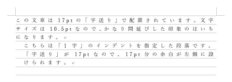 Wordを思い通りに操作するための基本テクニック 7 1行 と 1字 の単位はどのように決まる Tech