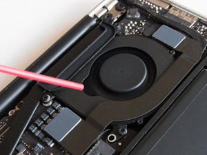 リンゴ印のライフハック 第24回 Macbook Airの発熱は、内蔵ファンの掃除で予防!