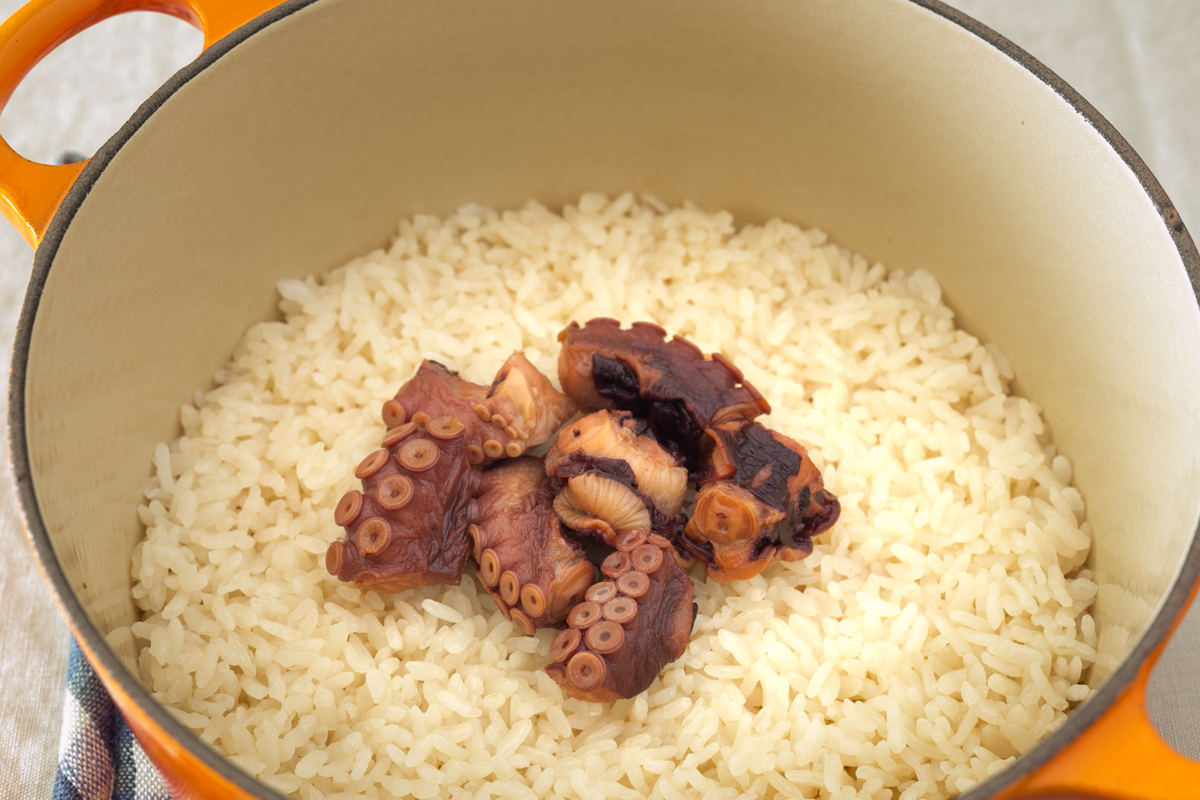 タコ飯にしてみた