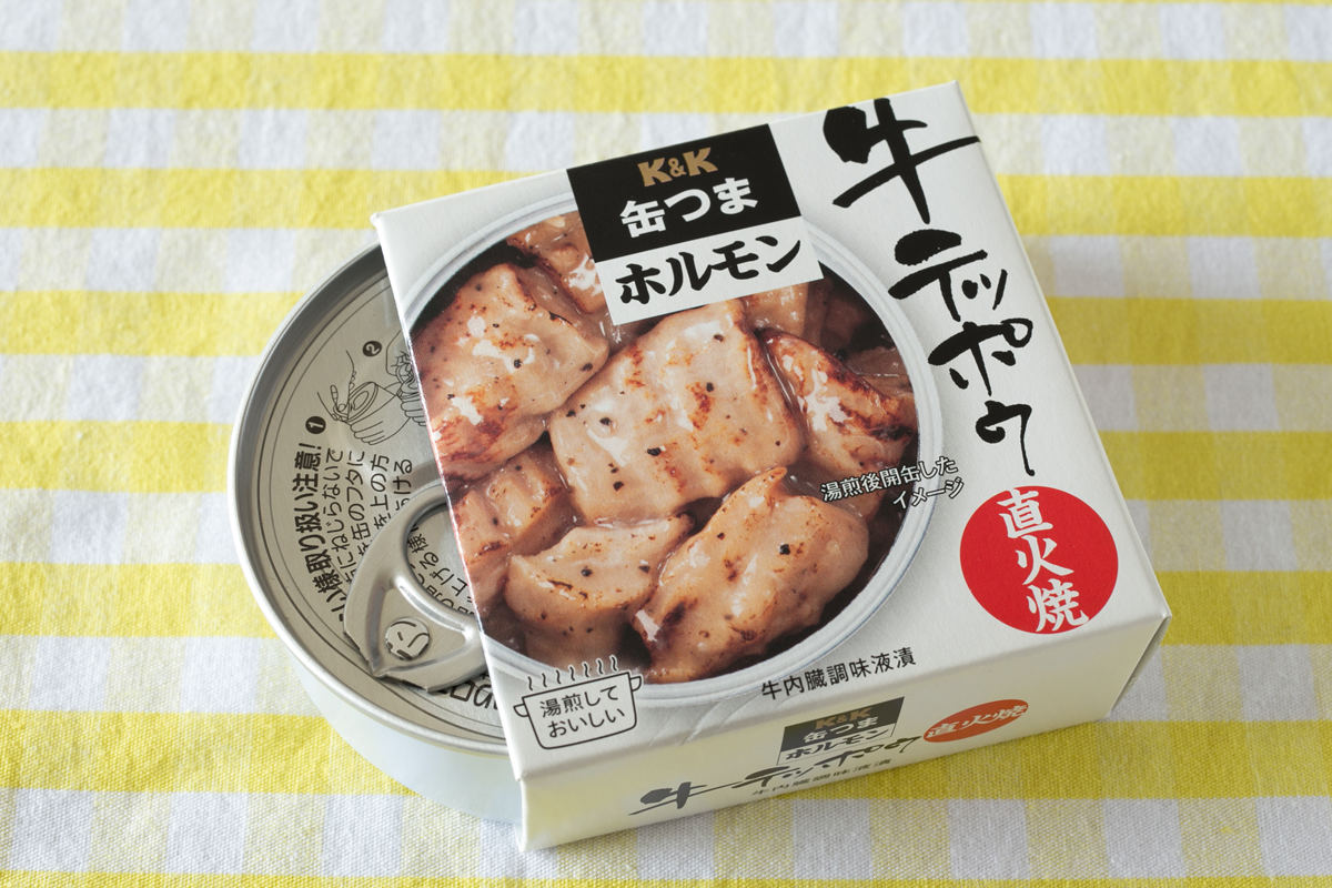 缶詰博士の珍缶 美味缶 納得缶 91 牛テッポウ缶で作るモツ塩焼きそば マイナビニュース