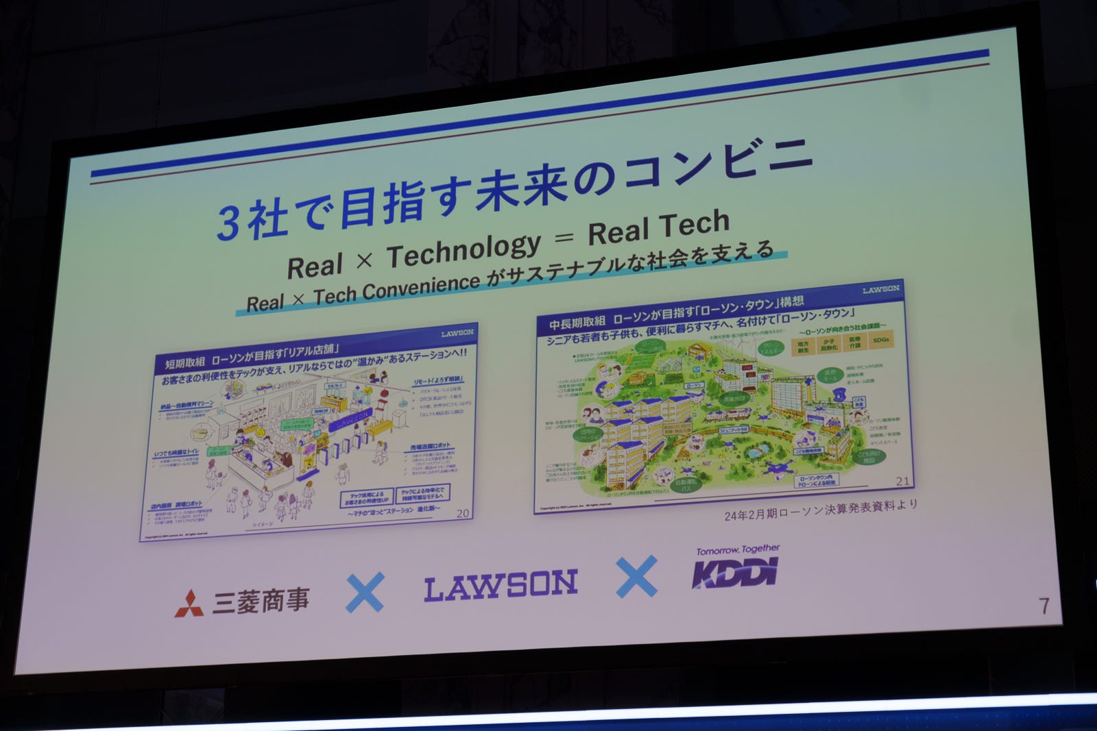 3社で目指す未来のコンビニ