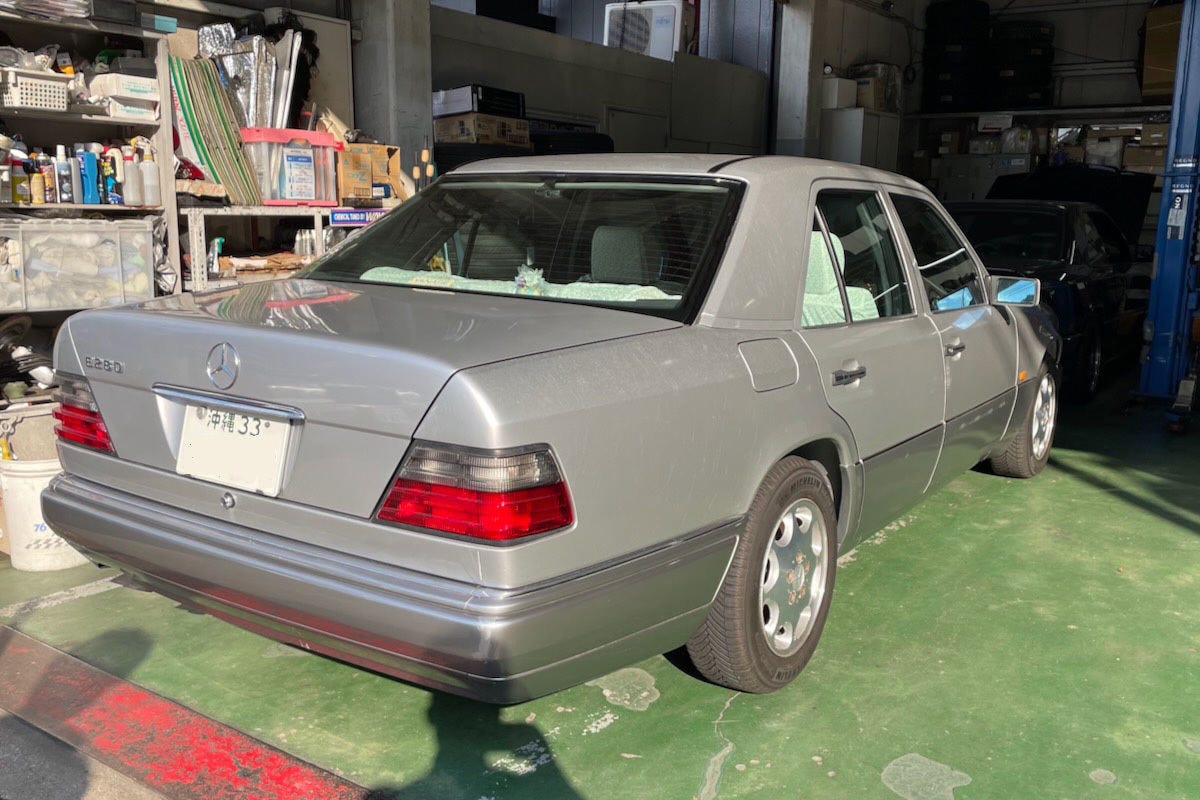 元気だった「W124」から異音が! 原因はタイロッド? - 名車と暮らせば