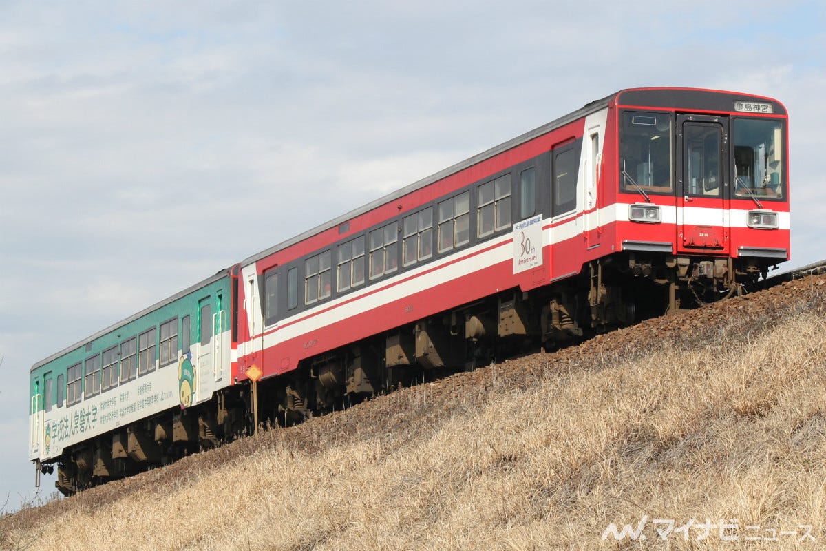 鹿島臨海鉄道 大洗 鹿島神宮間を減便 昼間は2時間に1本の運転 Jr 私鉄各社 21年3月13日ダイヤ改正 81 マイナビニュース