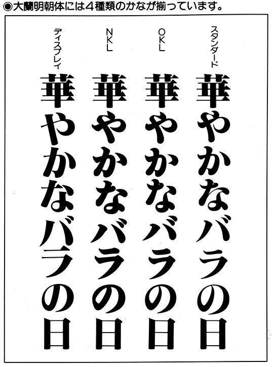 活字 写植 フォントのデザインの歴史 書体設計士 橋本和夫に聞く 30 ゴナu 超特太角ゴシック体の誕生 マイナビニュース