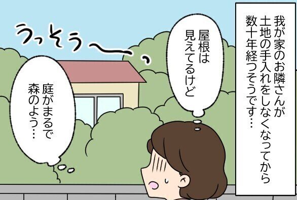 我が家のご近所トラブル 第118回 【漫画】「手入れしたほうが…」放置しっぱなしの隣の庭、台風の日に…