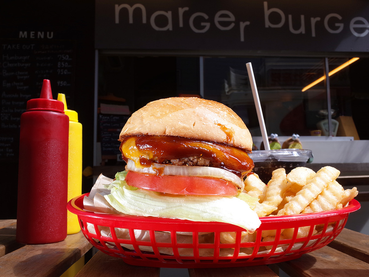 東京・代々木の「marger burger」