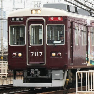 阪急電鉄の車両・列車 第3回 7000系・8000系、神戸線のラッピング列車