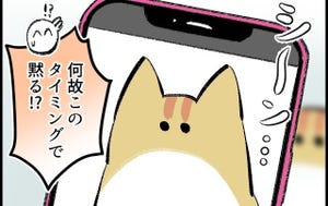 この家の主は僕 第58回 【漫画】「なぜこのタイミングで黙る!」リテラシーの高い猫あるある