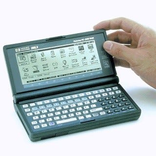 あの日あの時あのコンピュータ(7) ユーザーが育て愛した手のひらサイズのPC - YHP「HP-200LX」 | マイナビニュース