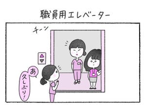 本日の秘書バナ 第213回 職員用エレベーター