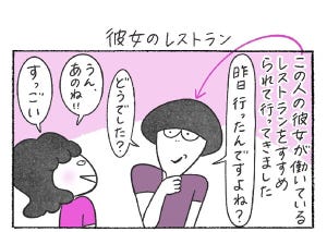 本日の秘書バナ 第249回 彼女のレストラン